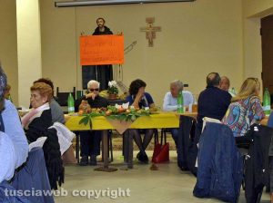 Il pranzo di beneficenza per i terremotati 
