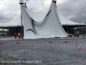 Viterbo - Circo in via Falcone e Borsellino