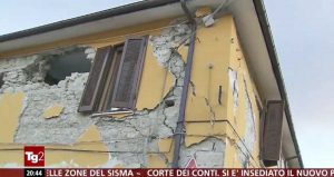 Terremoto nell'Italia di centro