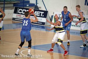 Sport - Pallacanestro - Il match tra Stella azzurra e Cuore Napoli