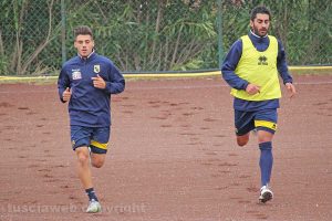 Sport - Calcio - Viterbese - Ansini e Mallus sul campo del Pilastro