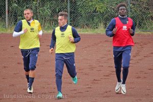 Sport - Calcio - Viterbese - Mazzolli, Pandolfi e Diop sul campo del Pilastro