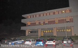 Ospedale di Belcolle - Un'auto della polizia