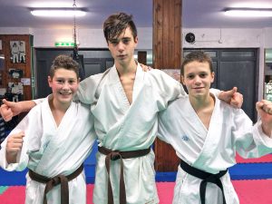 Viterbo - Gli atleti della scuola di karate Politini