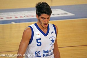 Sport - Pallacanestro - Gian Marco Manuale nel match tra Stella azzurra e Scauri