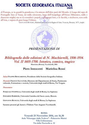 Locandina dell'evento di Roma