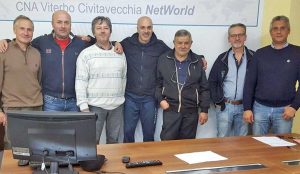 Il cda di Artigiancoop con Pieri