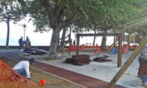 Marta - Lavori al giardino pubblico