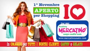 PRIMO NOVEMBRE APERTI PER SHOPPING