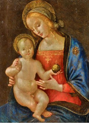 Madonna col bambino di Antonio del Massaro da Viterbo