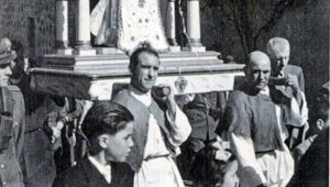 Sipicciano - Madonna della Misericordia - Processione fine anni '50
