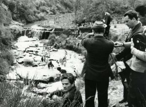 Chia - Pier Paolo Pasolini sul set del Fosso Castello