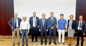Aldo Ceriotti (Cnr, Italia), Hong Gil Nam (DgistCorea), Antoine Harfouche (Università della Tuscia, Italia), Sang Yeol Lee (Gyeongsang National University, Corea), Francesco Canganella (Ambasciata d'Italia a Seoul), June Kwak (Dgist, Corea), Alessandra Stella (Parco Tecnologico Padano, Italia), Francesco Loreto (Cnr, Italia)