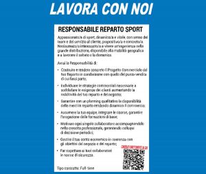 Viterbo - Decathlon cerca responsabile reparto sport - La nota dell'azienda