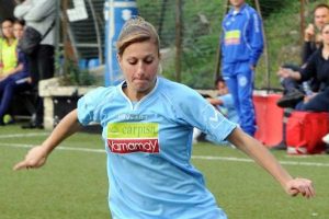 Sport - Calcio femminile - Una giocatrice del Bassano Romano