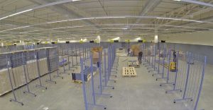 Viterbo - L'allestimento di Decathlon