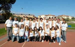 Gli atleti viterbesi che parteciperanno al Meeting internazionale “Città di Granada”.