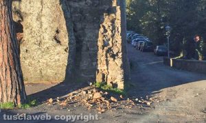 Terremoto - Crolli a Orte