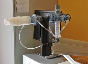 Lo spirometro donato all'ospedale di Acquapendente