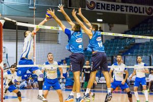 Tuscania volley in una partita contro Sora