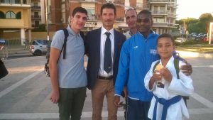 Taekwondo olimpic Vetralla alla dimostrazione del "Demo team coreano"