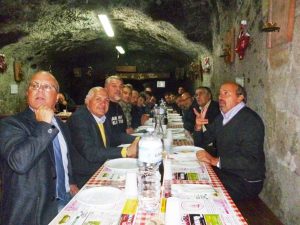 Arbitri Aia a tavola a Vallerano