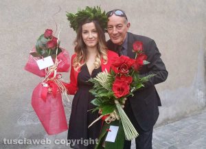 Erika Meloni e il papà Walter