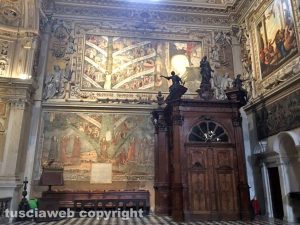 Bonaventura da Bagnoregio in un affresco a Bergamo