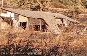 Viterbo - Palanzana- Eternit e degrado in un ex rifugio