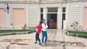 Fiuggi - Rachele Cesaretti e Gloria Ercoli al Cantagiro