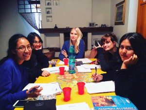 Acquapendente - Le ragazze del programma Intercultura