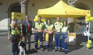 Viterbo - Un momento della campagna "Io non rischio"