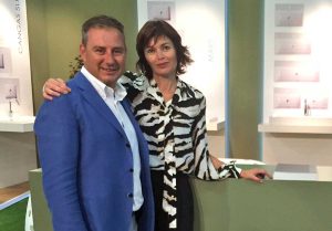 Domenico Merlani e Stefania Palamides