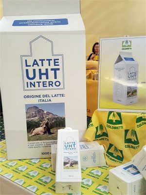 Obbligo di etichettatura del latte 
