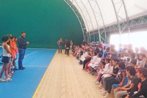 Ischia di Castro - L'inaugurazione del nuovo palazzetto dello sport