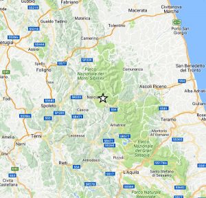 Terremoto nel centro Italia - La scossa di magnitudo 4