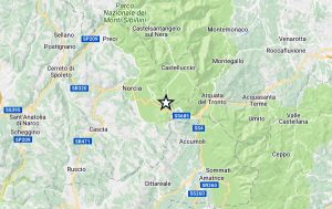 Terremoto nel centro Italia - La scossa di magnitudo 3