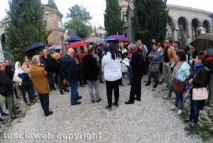 Viterbo - L'entrata del cimitero