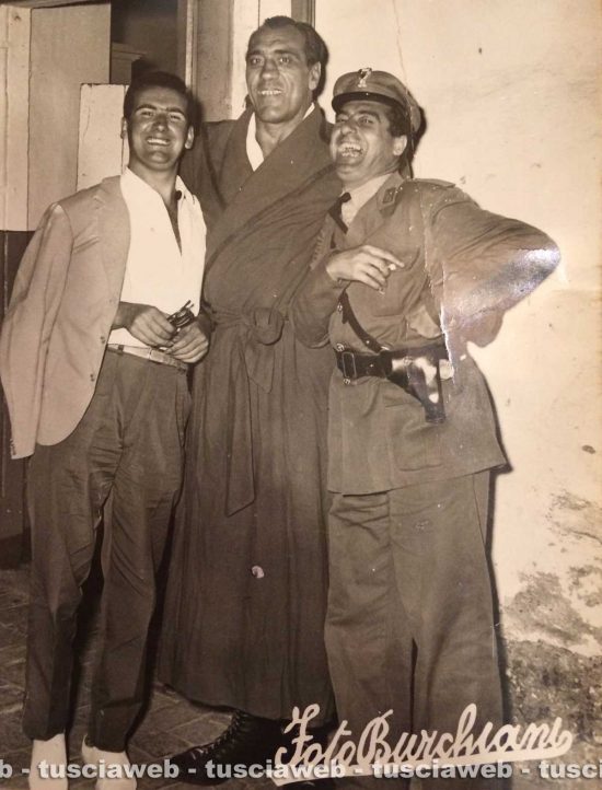 Viterbo - Come eravamo 1958 - Al centro Primo Carnera