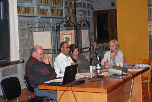 Viterbo - Un momento dell'incontro “Guerre in buona fede"