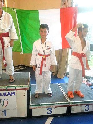 Fabrica di Roma - Yama Arashi gp sul podio