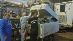 Terremoto nell'Italia centrale - La Prociv di Ronciglione a Force