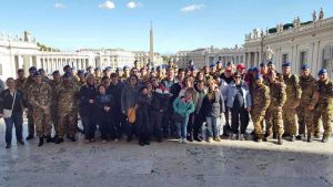 Juppiter e Terzo Reos in udienza da papa Francesco 