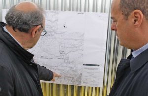 Civita Castellana - Il presidente Zingaretti al cantiere