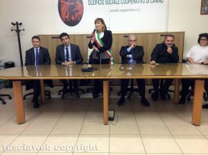 Canino - L'incontro all'oleificio sociale