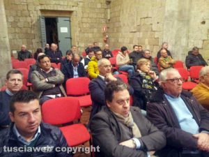 Tuscania - L'incontro per il No del centrodestra