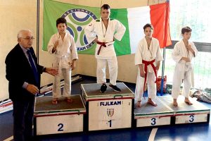 Sport - Judo - Un momento della premiazione