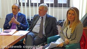 VIterbo - Quarta commissione sull'immigrazione - Grillo, Michelini e Troncarelli