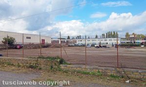 Viterbo - Lavori al centro d'accoglienza migranti all'ex fiera