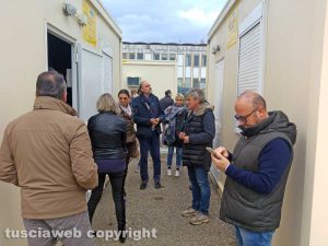 Viterbo - Migranti - Il centro d'accoglienza all'ex fiera